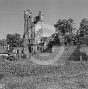 Ruine der katholischen Stadtpfarrkirche Glogau