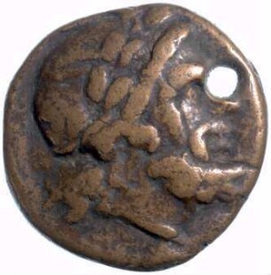 Münze, Semis, 215 - 212 v. Chr.