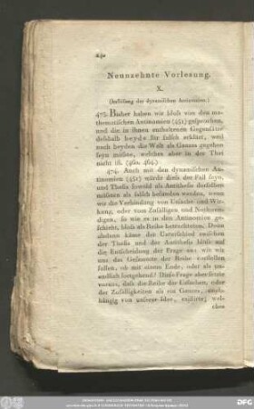 Neunzehnte Vorlesung.