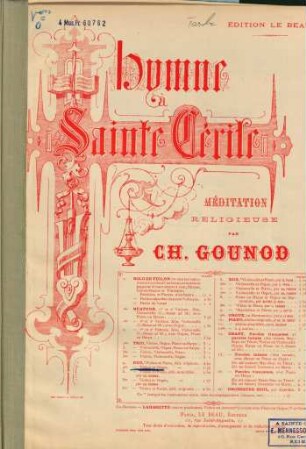 Hymne à Sainte Cécile : méditation religieuse