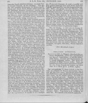 Dinter, G. F.: Handbuch für gebildete Bibelfreunde, welche über alterthümliche und Sprach-Dunkelheiten so wie über interessante Örter, Personen u. Begebenheiten der Heiligen Schrift Belehrung suchen, oder ihrem Gedächtnisse zu Hülfe kommen wollen. Neustadt an der Orla: Wagner 1830