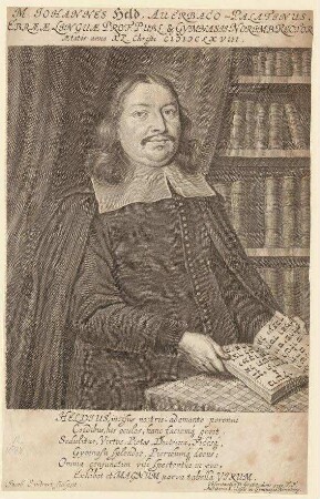 Johannes Held aus Auerbach, Professor für Hebräisch und Rektor des Gymnasiums