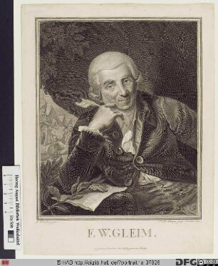 Bildnis Johann Wilhelm Ludwig Gleim