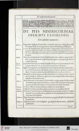 De piis misericordiae operibvs exhibendis