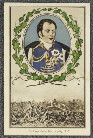Völkerschlacht bei Leipzig 1813. : Sir Arthur Wellesley, Herzog von Wellington.