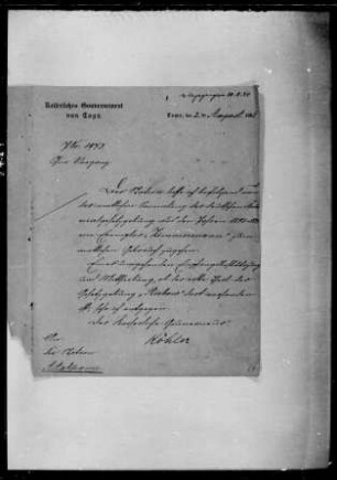 Dienststellenverwaltung des Bezirksamtes Atakpame. Ergänzung der Dienstbibliothek, Regelung des Postverkehrs, Trägergestellung, Materialverwaltung, u. a. m. (Schriftverkehr mit dem Kaiserlichen Gouvernement)