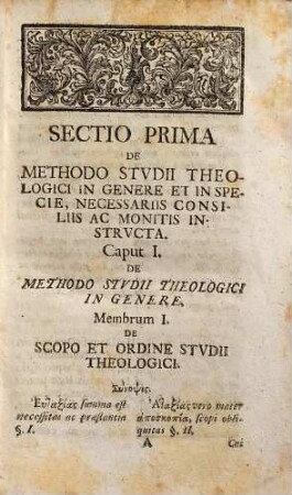 Joach. Langii Institutiones studii theologici litterariae