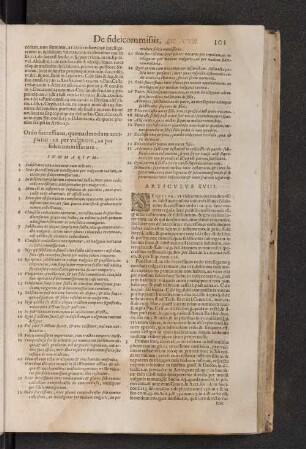 Articulus XVIII.
