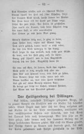 Der Heiligenberg bei Dillingen.