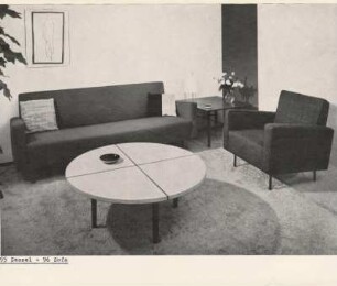 Wohnzimmer von Florence Knoll