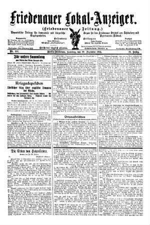 Nr. 297, 20.12.1914