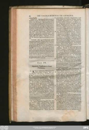 Cap. IV. Argumenta Papistarum ex Veteri Testamento.