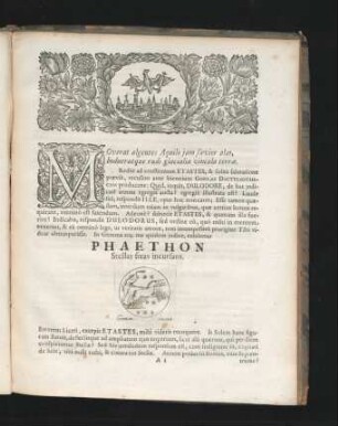 Phaethon Stellas fixas incursans.