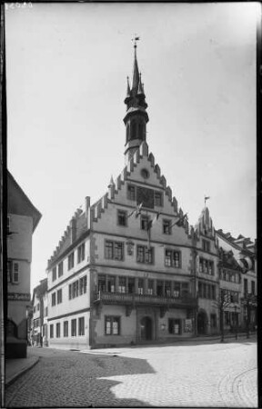 Weinheim Marktplatz Rathaus