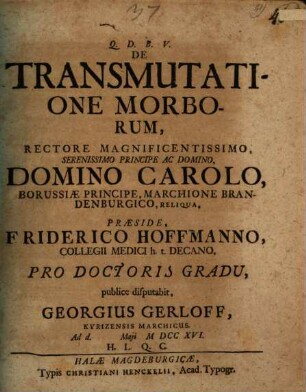 De transmutatione morborum