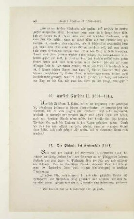 37. Die Schlacht bei Breitenfeld (1631)