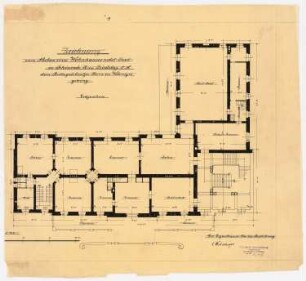 Schloss Schönrade: Grundriss EG 1:100