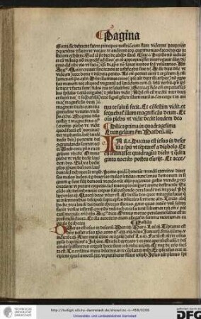 In illo tempore ductus est Iesus... Ante initium illius evangelii habetur Lucas iii Factum est autem...