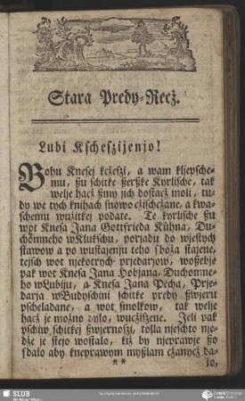 Stara Predy-Recż