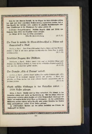 Starke russische Stellungen in den Karpathen erobert. - 7570 Russen gefangen.