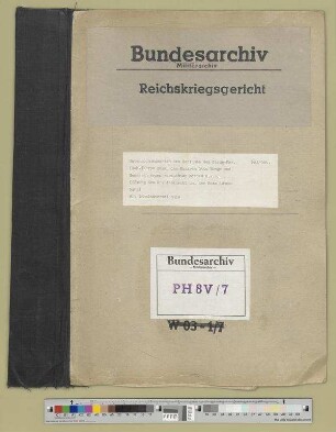 Untersuchungsakten des Gerichts der Garde-Kavallerie-Schützen-Division: Bd. 6