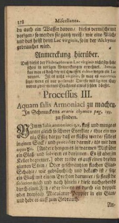 Processus III.