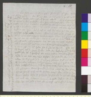 Brief von Tischbein, Johann Heinrich Wilhelm an Goethe, Johann Wolfgang von