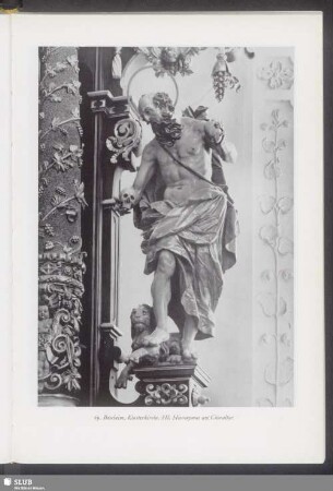 Buxheim, Klosterkirche, Heiliger Hieronymus am Choraltar