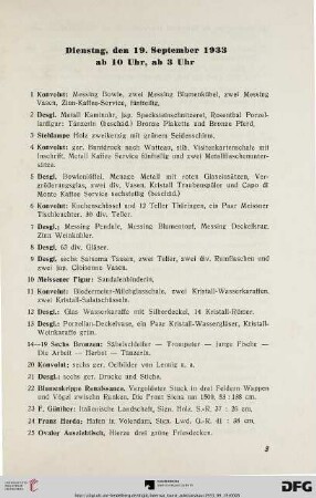 Dienstag, den 19. September 1933 (Nr. 1-775)