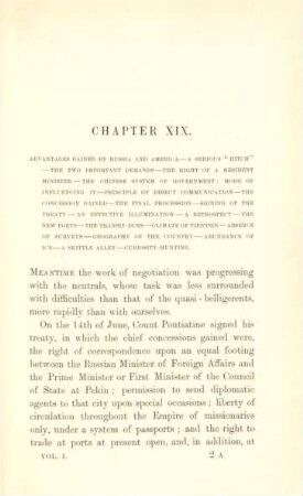 Chapter XIX. Advantages gained by Russia and America ...