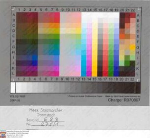 Listen über verlorene Montierungs- und Armaturstücke (zugleich Verlustlisten, unvollständig)