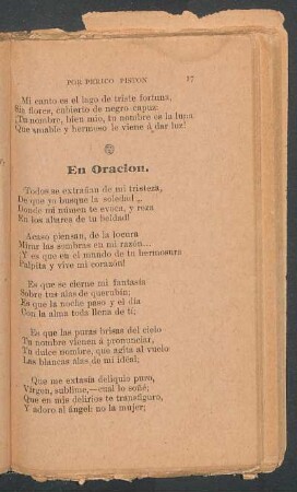 En oración