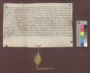 Der Abt des Klosters Schwarzach inkorporiert im Auftrag Papst Innozenz IV. dem Kloster Lichtenthal die Pfarrkirche zu Ettlingen.