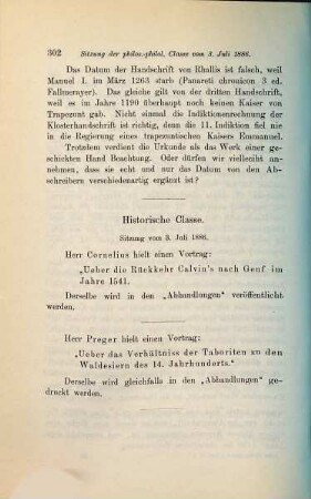 Ueber ein Chrysobull von Trapezunt