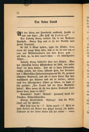 78-87, Der kleine Louis
