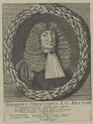 Bildnis des Iohannes Strauchius