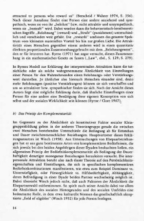 b) Das Prinzip der Komplementarität