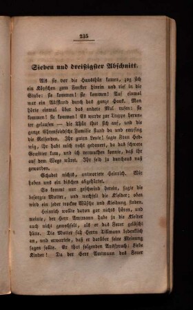 Sieben und dreißigster Abschnitt.