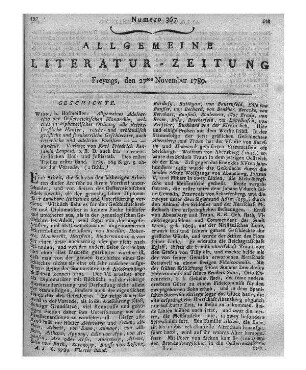 Bourscheid, Johann W. von: Historische Darstellung der österreichisch-russisch-türkischen Kriegsbegebenheiten des Jahres 1788 : in Briefen / von Johann W. Bourscheid. - Grätz : Miller Bd. 1-4. - 1788 Nebent.: Uiber die österreichisch-russisch-türkische Kriegsbegebenheiten des Jahrs 1788