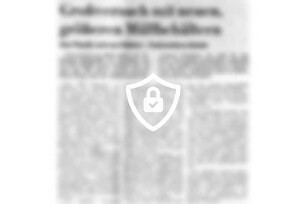 Großversuch mit neuen, größeren Müllbehältern