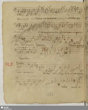 Hassler, Hans Leo: Tribus miraculis