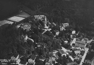 Sächsische Heilanstalt Hochweitzschen : Blickrichtung Norden