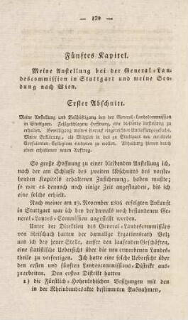 170, Erster Abschnitt