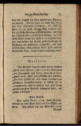 Vorfälle.