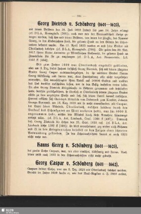 Georg Caspar v. Schönberg (1601-1662)