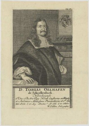 Bildnis des Tobias Oelhafen de Schoellenbach