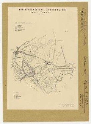 Volkseigenes Gut Schönerlinde im Gebiet der DDR. Schönerlinde/Mühlenbeck/Woldersdorf