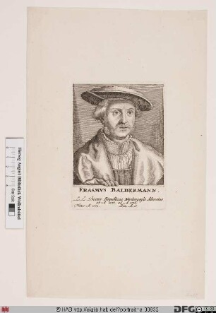 Bildnis Erasmus Baldermann