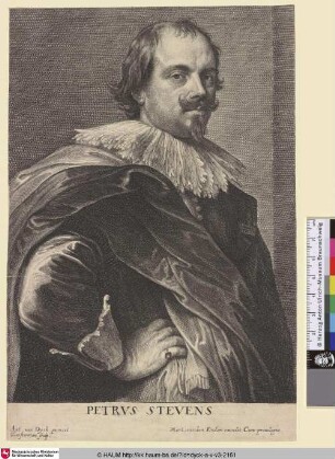 Petrus Stevens [Porträt des Pieter Stevens; Peeter Stevens; Portret van Peeter Stevens]