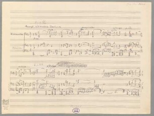 Musik für Violoncello und Klavier, vc, pf, c-Moll, Excerpts - BSB Mus.ms. 14401 : [without title?]